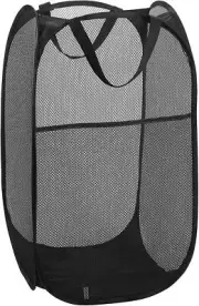 Laundry Basket Laundry Hamper - Mesh Popup Laundry Hamper. Portable Durable H...