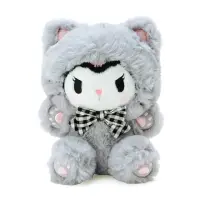 在飛比找momo購物網優惠-【SANRIO 三麗鷗】貓咪系列 貓咪裝扮造型絨毛娃娃 酷洛