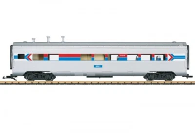 LGB 36604 Amtrak Dining Car #8021 w/Lights sosTrains