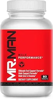 XL Science Mr Man Male Enlargement Pills- Size Enhancing Supplement for Men- Add Over 3 in 90 Days- 60 Tablets