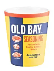 Old Bay Can Logo Shot Glass NEW Fast Free Ship