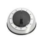 Mechanical Kitchen Timer Classic Stainless Steel for Home Baking