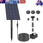 5W 5V Garden Decoration Fountain Panel Pump 200L/h with Stake Kits for Fish Tank
