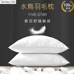 【SUD】集點換購 1.5KG 可乾洗X五星級飯店羽毛枕 一年保固 十天試睡 100%羽毛 飯店枕 專屬賣場