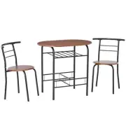 MDF 2 Person Dining Table Set 2-Seater Bar Stool and Table Set