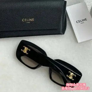 娜娜全新代購✨全新美品✨Celine520❥墨鏡 凱旋門墨鏡 Celine白色墨鏡 Lisa同款 Celine