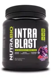 NUTRABIO INTRA BLAST (30 SERVINGS) bcaa eaa amino acid electrolyte pre whey iso