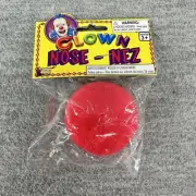 FORUM CLOWN NOSE - NEZ - Red Foam Circus Fancy Dress Up Halloween Costume Z3