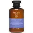 Apivita Hair Care Shampoo Sensitive Scalp Prebiotics & Honey 250 ml,96% Natural