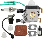 XXUMKL Fit For S-T-I-H-L Fs55 Fs38 Fs55R Km55 Fs45 Fs46 Trimmer Kit Carburetor Ignition Coil