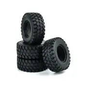 4Pack 1/24 RC Car 20mm Width Rubber Wheel Tires Tyres For Axial SCX24 Upgrade G