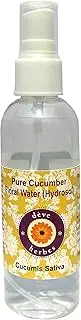 Deve Herbes Pure Cucumber Floral Water (Hydrosol) (Cucumis sativa) 100% Natural Therapeutic Grade 100ml (3.38oz)