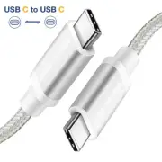 USB C to USB C Cable 100W For MacBook Pro/Air 2024-2018,iPad 12.9/11 /13, iPhone
