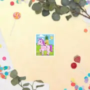 Stickers Pineapple Unicorn Sticker Unicorns Scratch Sniff Sticko UNICORN