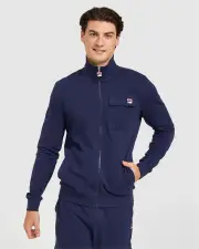 Men's Micah Track Jacket - FILA NAVY - FILA NAVY