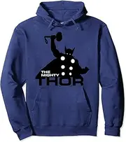 [Marvel] The Mighty Thor Silhouette Portrait Pullover Hoodie