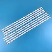 [PANMILED] 8 PCS LED Backlight Strips for Samsung 58‘’ TV UN58TU7100 UN58TU7000 UN58TU7020 BN96-50458A V0T7-580SMA-R0