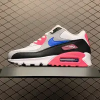 在飛比找Yahoo!奇摩拍賣優惠-NIKE WMNS AIR MAX 90 LTR 黑白灰 藍