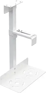 Under Desk Pc Mounts - Pc Holder Under Desk Mount | Computer Case Holder with 360-Degree Adjustability, Space-Saving Pc Mount, Wall-Mountable Pc Under Desk Mount for Holding Cpu