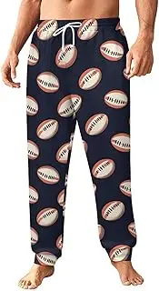 [Generic] Men's Sweatpants, Clear Rugby Elements-39, Polyester Joggers, Sweatpants Jogging Pants for Workout Running
