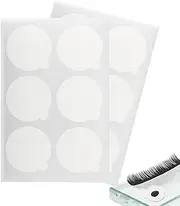 Eyelash Glue Pallet | Sticker Pads Comfortable False Eyelash Glue - 2 Sizes Eyelash Glue Pads, Eyelash Extension Accessories for Beauticians, Homes, Salons, Beginners