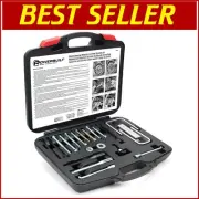 Precision Steering Wheel Puller & Lock Plate Kit - 16-Piece Car Repair Set