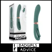 Evolved - Clitoris and G Spot Flicking Moveable Tip Double Ender Vibrator 24cm