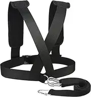 Sled Harness Tire Pulling Harness Pull Strap with Reinforced Lock, Can Pull up to 1.5T Weight for Fitness Weight Sled Resistance Training Speed Harness Trainer Football Workout Equipment