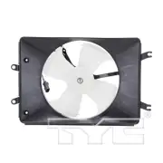 A/C Condenser Fan Assembly Right TYC For 2003-2004 Honda Pilot 3.5L V6 (for: Honda)