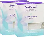 Buf, Puf Regular Facial Sponge, 2 Pack