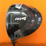 New Golf Driver 1W Left handed TailorMade M4 US ATMOS Red5 Flex S 9.5° w/Cover