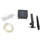 20m 200 LED Solar Power String Lights Outdoor Copper Wire String Lights For P