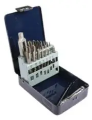 Eventus HSS SHORT MACHINE TAP SET 16Pcs M3-M12 Tap Wrench, Tool Holder