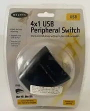 Belkin USB 4X1 PERIPHERAL SWITCH (F1U401)
