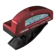 Boss Tu-10 Rd Clip-On Chromatic Tuner Clip Red