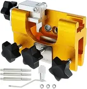 Chainsaw Chain Sharpening Jig Hand-Crank Fast Chainsaw Sharpener Kit Portable Precision Chain Saw Sharpener Grinder Tools Kit for Most Chain Saws and Electric Saws(A)