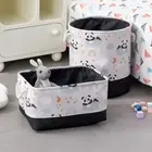 Canvas Laundry Basket high-capacity Storage Bins Kids Laundry Basket Toys