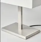 X2 New Ikea Tomelilla silver lamp base