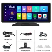 Car Stereo Radio Player Monitor Touch Screen Bluetooth GPS AUX Reversing Assist
