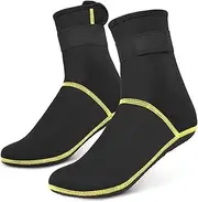 Diving Socks Diving Socks 3mm Neoprene Beach Water Socks Thermal Wetsuit Boots Anti Slip Diving Socks for Rafting Snorkeling Sailing Swimming for Diving Snorkeling Swimming