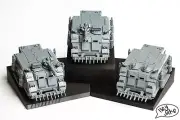 Miniature Display Stand: Tanks