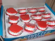 120 Toy 2 inch Wind Up Chattering Teeth Office Birthday Party Novelty Favors