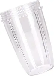 MAGICLULU 18Oz Plastic Shaker Cup for Juicer Machines Replacement Container for Blender Accessories Easy to Clean Dishwasher Safe Compatible with Various Juicer Models