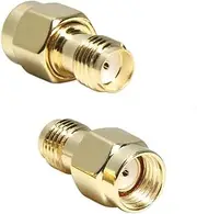 RF Coaxial Coax Adapter SMA Female to RP-SMA Male