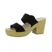 Dr. Scholl’s Women's Bayside Block Heeled Sandals Black Size 10