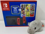 2023 Nintendo Switch Console Mario Choose One Bundle Game System