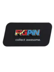 Figpin 2020 Toy Fair Logo Pin #L26 Limited Edition 500 Pink and Blue with Silver