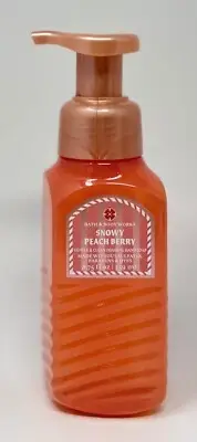 1 BATH & BODY WORKS SNOWY PEACH BERRY GENTLE CLEAN FOAMING HAND SOAP WASH PUMP