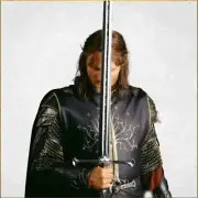 Anduril Sword Lord Of Rings Narsil Sword Stainless steel Raplica with Scabbard