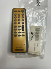 Sony RMT-CE75A YELLOW Remote Control for CFDE75 CD Player Radio Cassette BoomBox